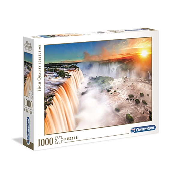 پازل 1000 تکه کلمنتونی طرح آبشار